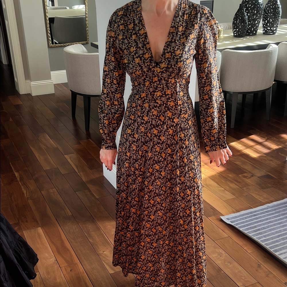 Doen Floral Long Sleeve Dress